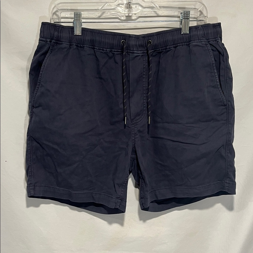 Faherty Essential Drawstring Washed Navy Blue Org… - image 1